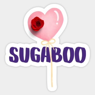 Sugaboo dua album aesthetics Sticker